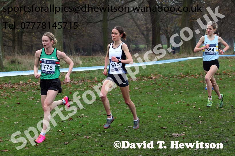 Senior women's European Cross Country Trials, Sefton Park, Liverpool. Photo: David T. Hewitson/Sports for All Pics